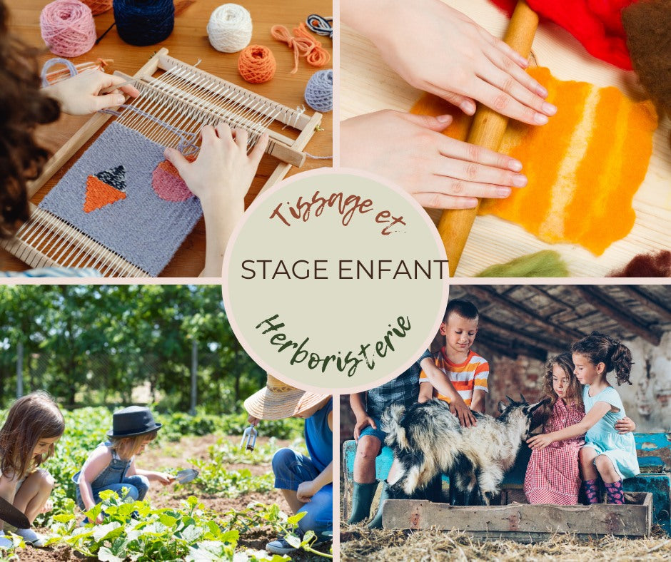 Stage d'automne - Tissage et herboristerie