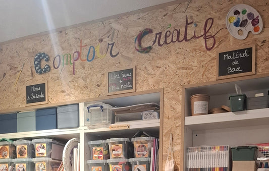 Le nouveau comptoir créatif vous attend!