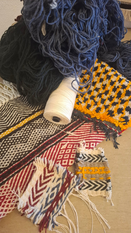 Atelier d'initiation ou (d'approfondissement) au tissage de tapis d'inspiration berbère 21 novembre